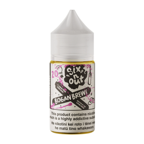 Bogan Brews Salts - Lychee Berry (ex-Six 'n' Out) - 30ml - Vapourium Vape Shop NZ, Vape NZ, Disposable Vapes NZ, ZipPay/Afterpay Vape NZ, Vape Juice, Eliquid, Nic Salts, Freebase, Vaporium, Vapourium, Christchurch, Dunedin, Timaru.