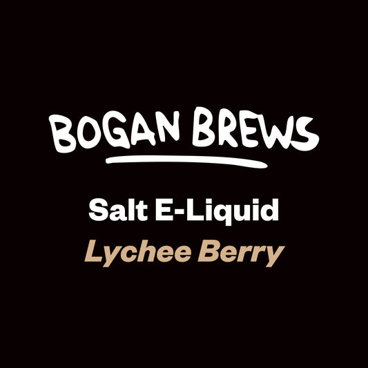 Bogan Brews Salts - Lychee Berry - 30ml - Vapourium Vape Shop NZ, Vape NZ, Disposable Vapes NZ, ZipPay/Afterpay Vape NZ, Vape Juice, Eliquid, Nic Salts, Freebase, Vaporium, Vapourium, Christchurch, Dunedin, Timaru.