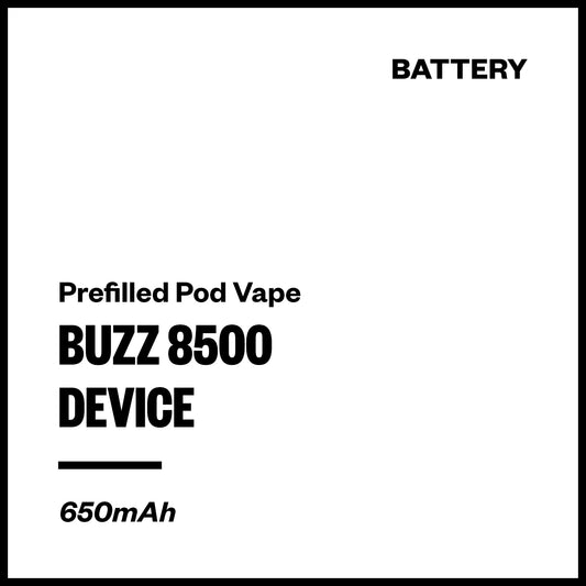 Buzz 8500 Device (Battery Only) | Vapourium NZ
