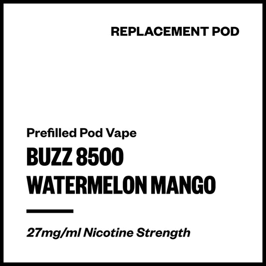 Buzz 8500 Replacement Pods - Watermelon Mango | Vapourium NZ