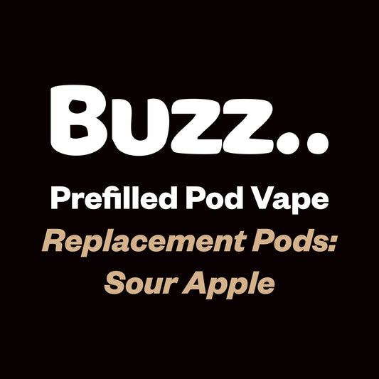 Buzz 8500 Replacement Pods - Sour Apple
