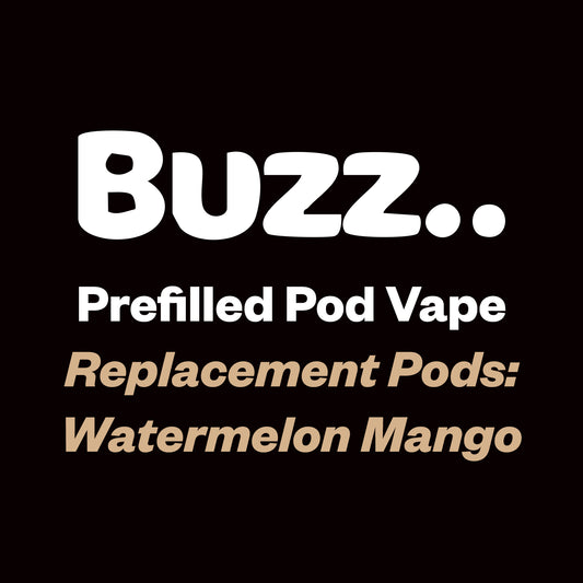 Buzz 8500 Replacement Pods - Watermelon Mango