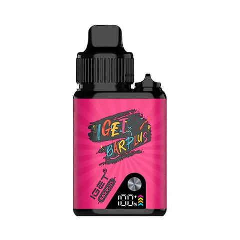 IGET Bar Plus Pre-filled Pod Kit - Cherry Pomegranate - Vapourium Vape Shop NZ, Vape NZ, Disposable Vapes NZ, ZipPay/Afterpay Vape NZ, Vape Juice, Eliquid, Nic Salts, Freebase, Vaporium, Vapourium, Christchurch, Dunedin, Timaru.