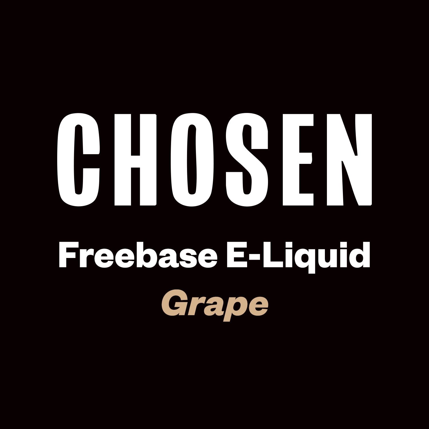 Chosen - Grape - 60ml - Vapourium, Buy Vape NZ, Ecig, Vape Pens, Ejuice/Eliquid, Christchurch, Dunedin, Timaru