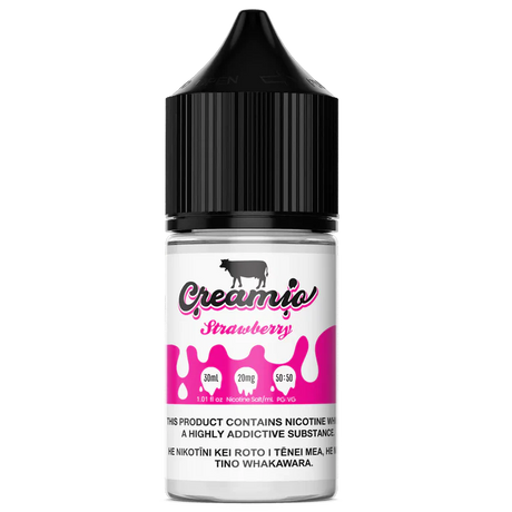 Creamio Salts - Strawberry - 30ml - Vapourium, Buy Vape NZ, Ecig, Vape Pens, Ejuice/Eliquid, Christchurch, Dunedin, Timaru