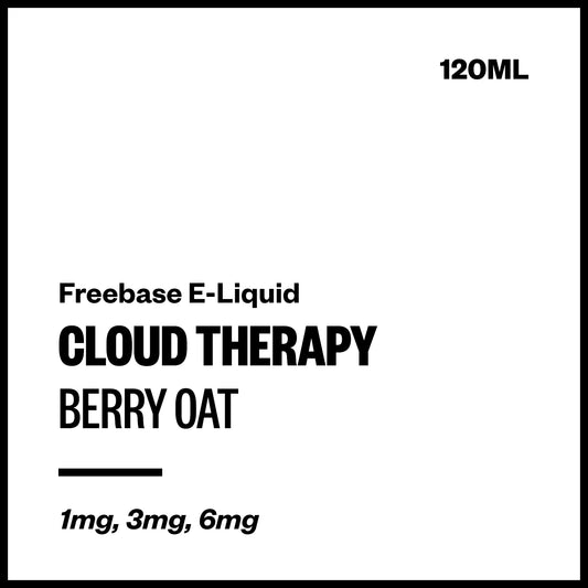 Cloud Therapy - Berry Oat (Freebase E-Liquid 120ml) | Vapourium NZ