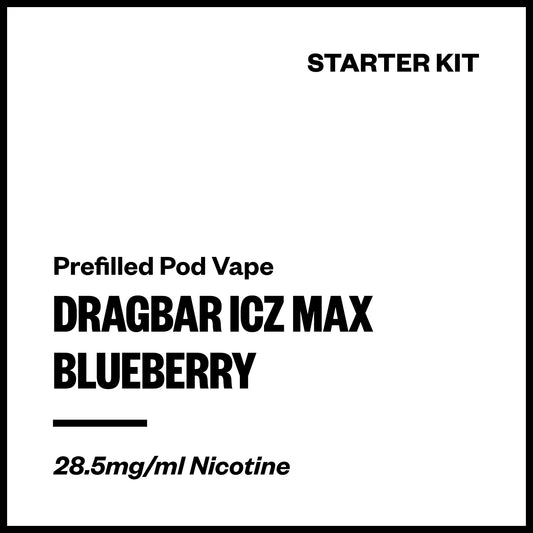 Dragbar ICZ Max - Blueberry (Starter Kit) | Vapourium NZ