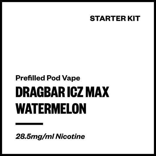 Dragbar ICZ Max - Watermelon (Starter Kit) | Vapourium NZ