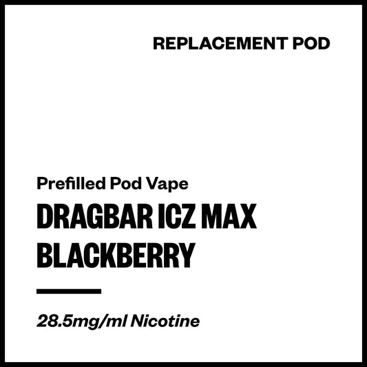 Dragbar ICZ Max - Blackberry (Replacement Pod) | Vapourium NZ