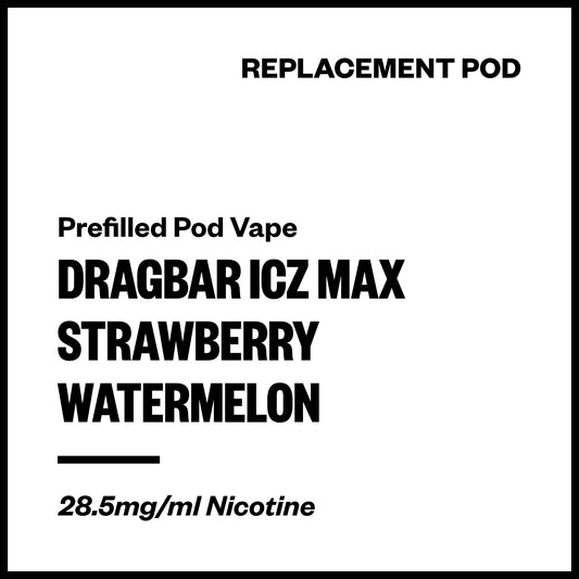Dragbar ICZ Max - Strawberry Watermelon (Replacement Pod) | Vapourium NZ