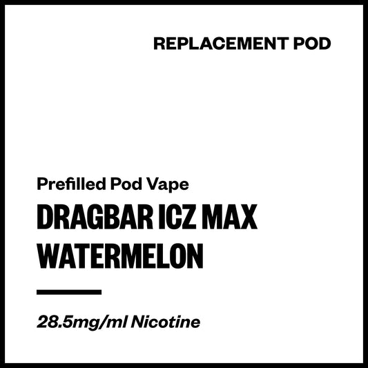 Dragbar ICZ Max - Watermelon (Replacement Pod) | Vapourium NZ