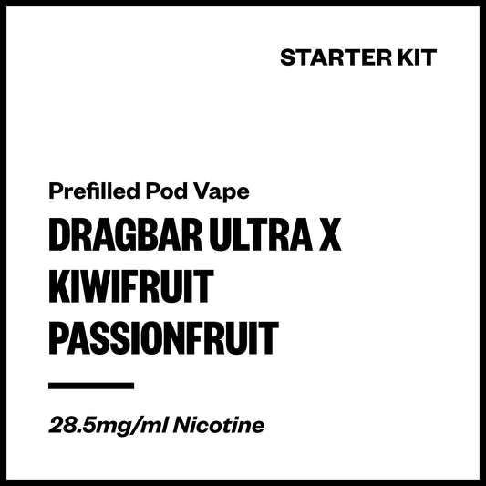 Dragbar Ultra X - Kiwifruit Passionfruit (Starter Kit) | Vapourium NZ
