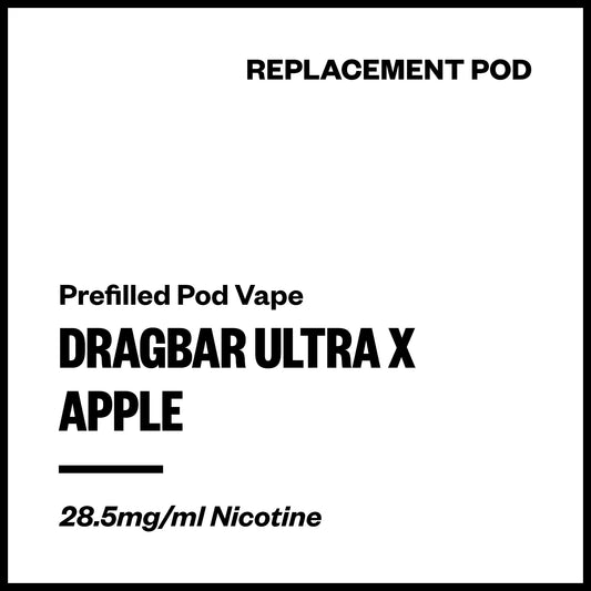 Dragbar Ultra X - Apple (Replacement Pod) | Vapourium NZ
