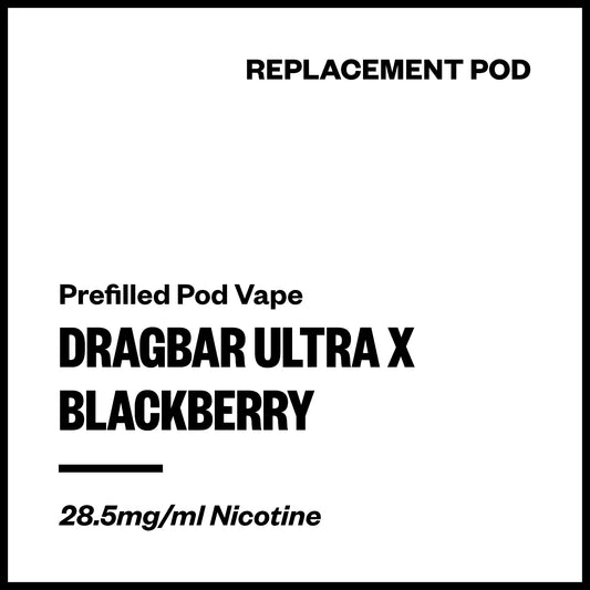 Dragbar Ultra X - Blackberry (Replacement Pod) | Vapourium NZ