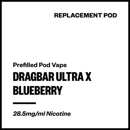 Dragbar Ultra X - Blueberry (Replacement Pod) | Vapourium NZ