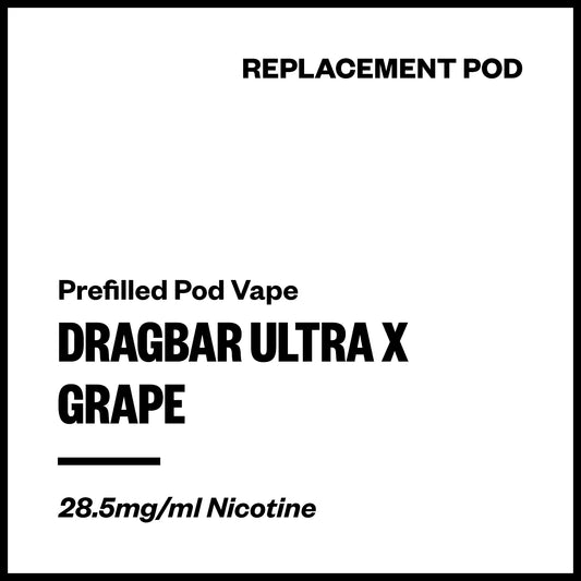 Dragbar Ultra X - Grape (Replacement Pod) | Vapourium NZ