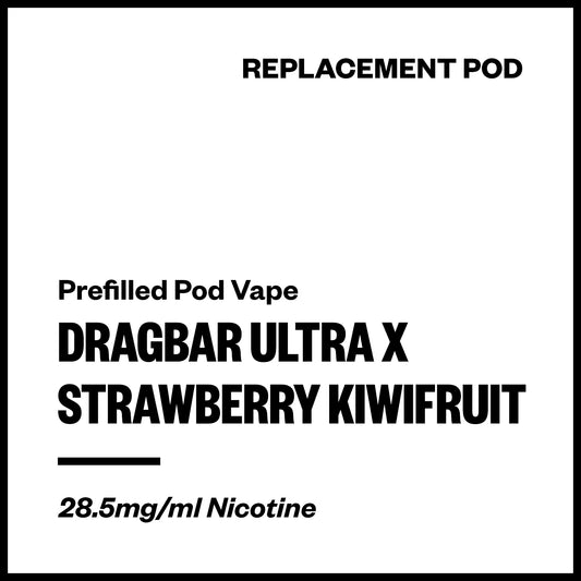 Dragbar Ultra X - Strawberry Kiwifruit (Replacement Pod) | Vapourium NZ