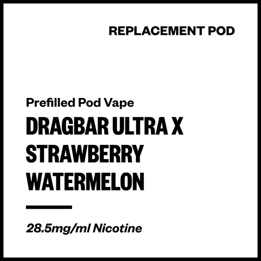 Dragbar Ultra X - Strawberry Watermelon (Replacement Pod) | Vapourium NZ