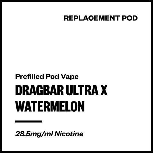 Dragbar Ultra X - Watermelon (Replacement Pod) | Vapourium NZ
