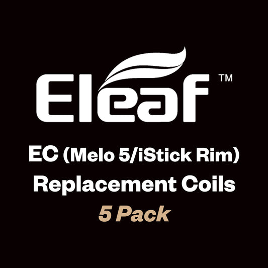 Eleaf EC Replacement Head (Melo 5 Tank/iStick Rim Kit) Coils - 5 Pack