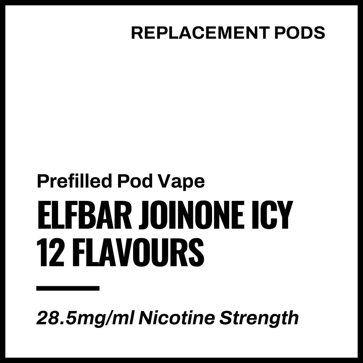 Elfbar JoinOne Icy Replacement Pods