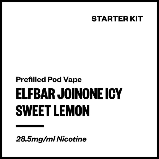 Elfbar JoinOne Icy - Sweet Lemon (Starter Kit) | Vapourium NZ