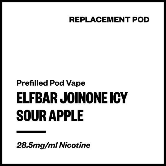 Elfbar JoinOne Icy - Sour Apple (Replacement Pod) | Vapourium NZ