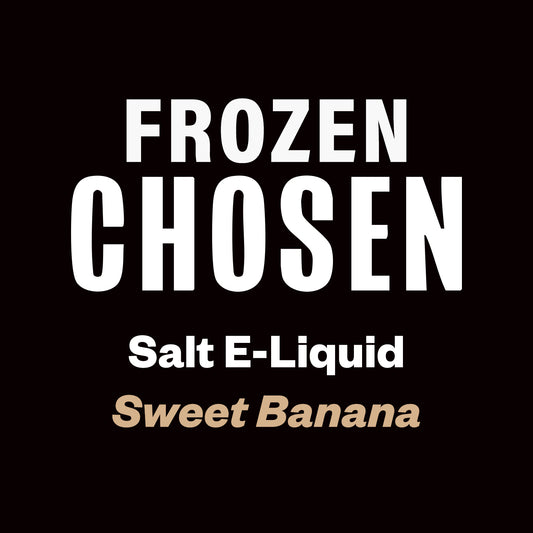 Frozen Chosen Salts - Sweet Banana - 30ml - 30ml - Vapourium, Buy Vape NZ, Ecig, Vape Pens, Ejuice/Eliquid, Christchurch, Dunedin, Timaru