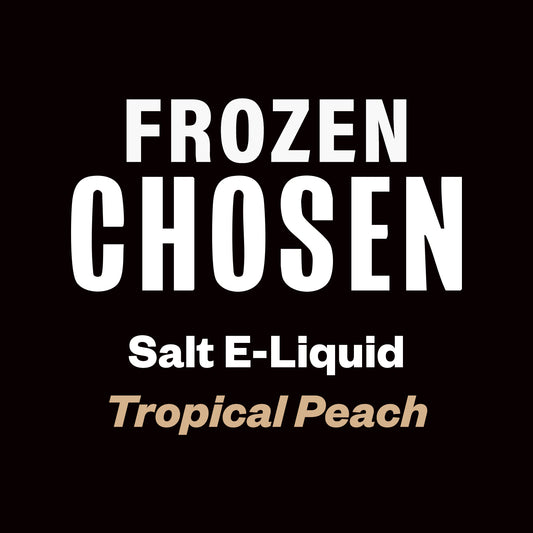 Frozen Chosen Salts - Tropical Peach - 30ml - 30ml - Vapourium, Buy Vape NZ, Ecig, Vape Pens, Ejuice/Eliquid, Christchurch, Dunedin, Timaru