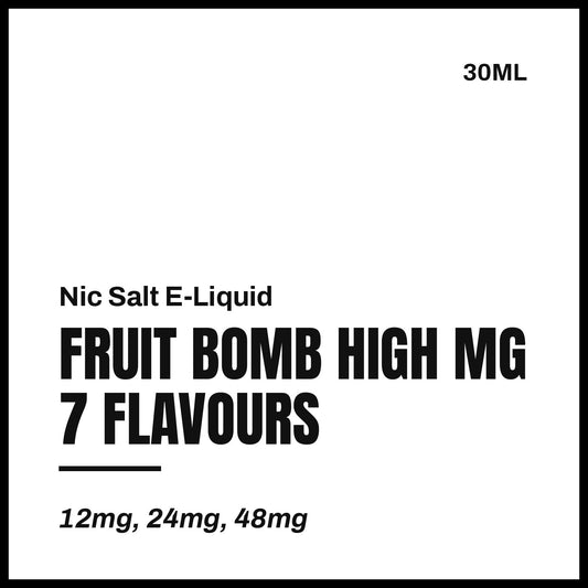 Fruit Bomb High MG Nic Salt E-Liquid