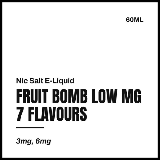 Fruit Bomb Low MG Nic Salt E-Liquid
