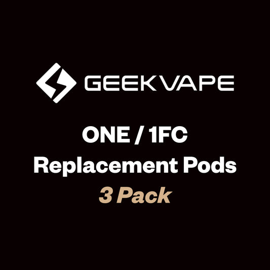 Geekvape One/1FC Replacement Pods – 3 Pack