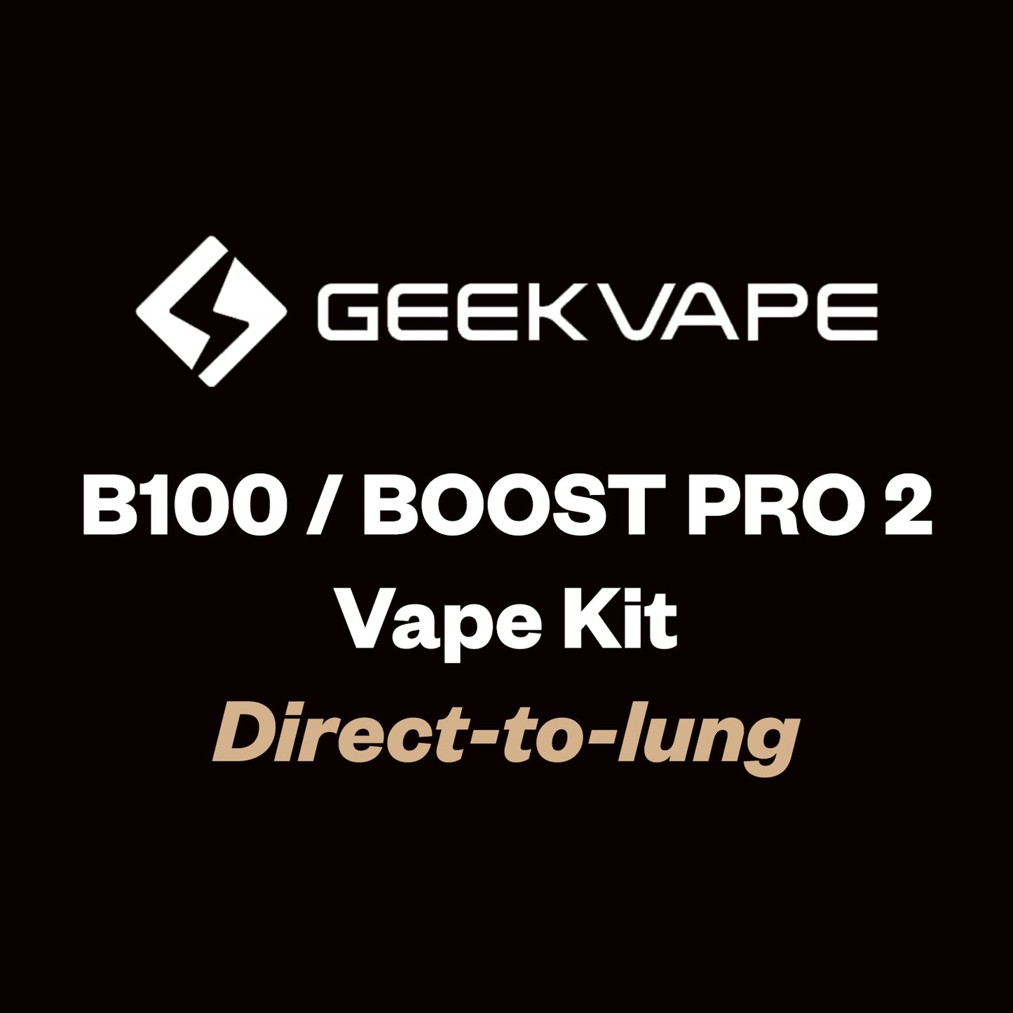 GeekVape B100 (Aegis Boost PRO 2) – 100 W Single‑18650 Pod Mod