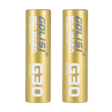 Golisi G30 18650 Battery (3000mAh) - Vapourium, First brick & mortar vape shop NZ, Vape NZ, Disposable Vapes NZ, Vape Juice, Eliquid, Nic Salts, Freebase, Vapourium, Christchurch, Dunedin, Timaru NZ