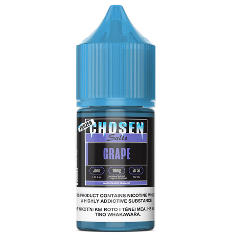 Frozen Chosen Salts - Grape - 30ml - 30ml - Vapourium, Buy Vape NZ, Ecig, Vape Pens, Ejuice/Eliquid, Christchurch, Dunedin, Timaru