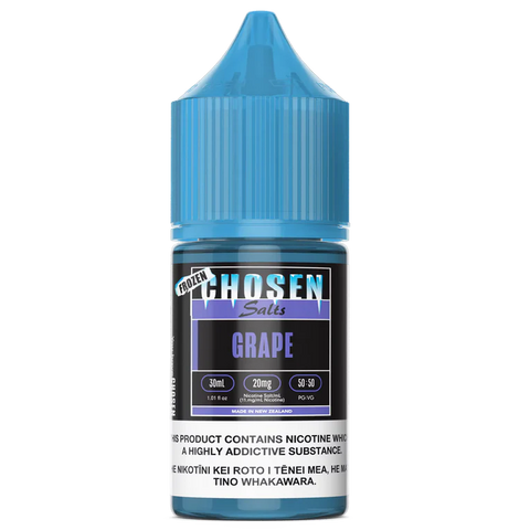 Frozen Chosen Salts - Grape - 30ml - 30ml - Vapourium, Buy Vape NZ, Ecig, Vape Pens, Ejuice/Eliquid, Christchurch, Dunedin, Timaru