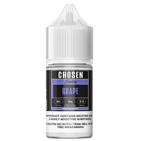 Chosen Salts - Grape - 30ml - Vapourium, Buy Vape NZ, Ecig, Vape Pens, Ejuice/Eliquid, Christchurch, Dunedin, Timaru