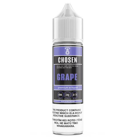 Chosen - Grape - 60ml - Vapourium, Buy Vape NZ, Ecig, Vape Pens, Ejuice/Eliquid, Christchurch, Dunedin, Timaru