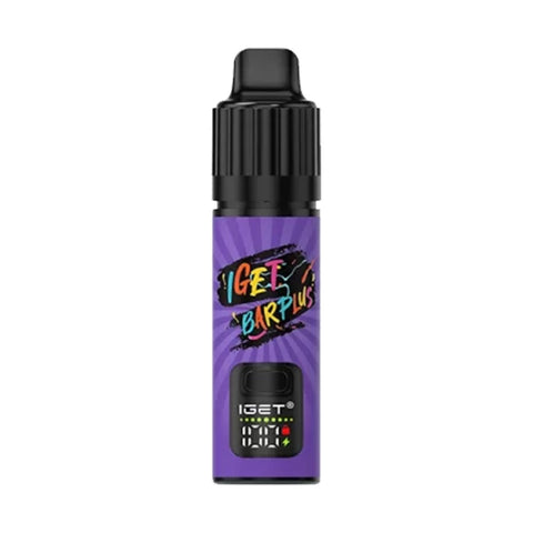 IGET Bar Plus 3.0 Starter Kit 10000 Puff - Grape Berry - Vapourium