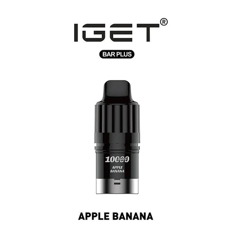 IGET Bar Plus 3.0 Replacement Pod 10000 Puff - Apple Banana