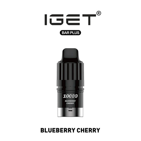 IGET Bar Plus 3.0 Replacement Pod 10000 Puff - Blueberry Cherry - Vapourium