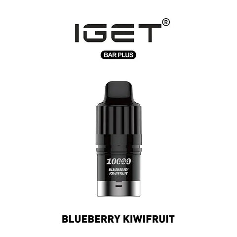 IGET Bar Plus 3.0 Replacement Pod 10000 Puff - Blueberry Kiwifruit