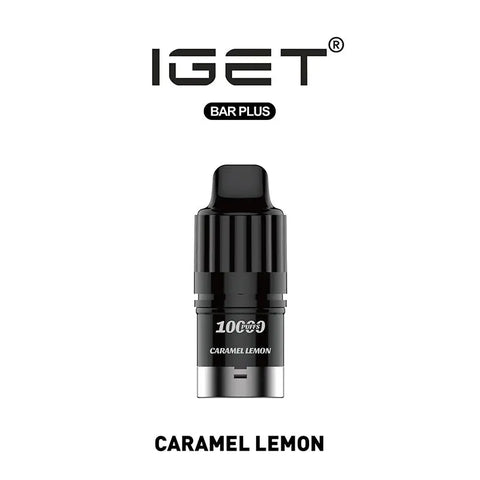 IGET Bar Plus 3.0 Replacement Pod 10000 Puff - Caramel Lemon (Cola)