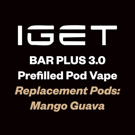 IGET Bar Plus 3.0 Replacement Pod 10000 Puff - Peach Lychee - Vapourium