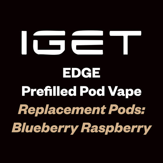 IGET Edge LP10000 Replacement Pod - Blueberry Raspberry - Vapourium