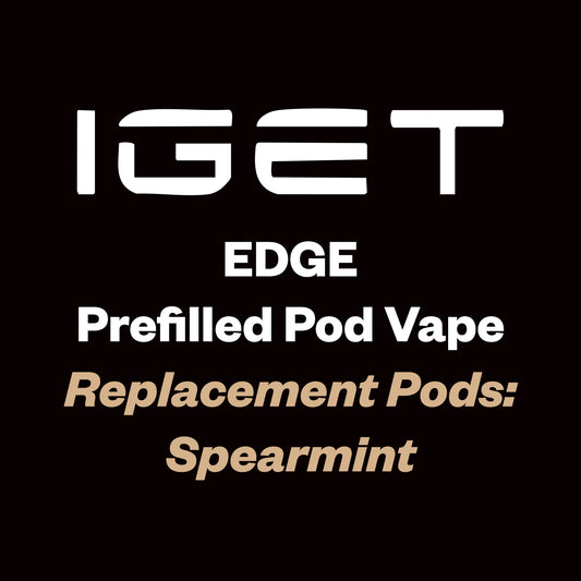 IGET Edge Replacement Pods (10000 Puff) - Spearmint