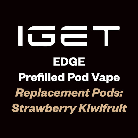 IGET Edge LP10000 Replacement Pod - Strawberry Kiwifruit - Vapourium
