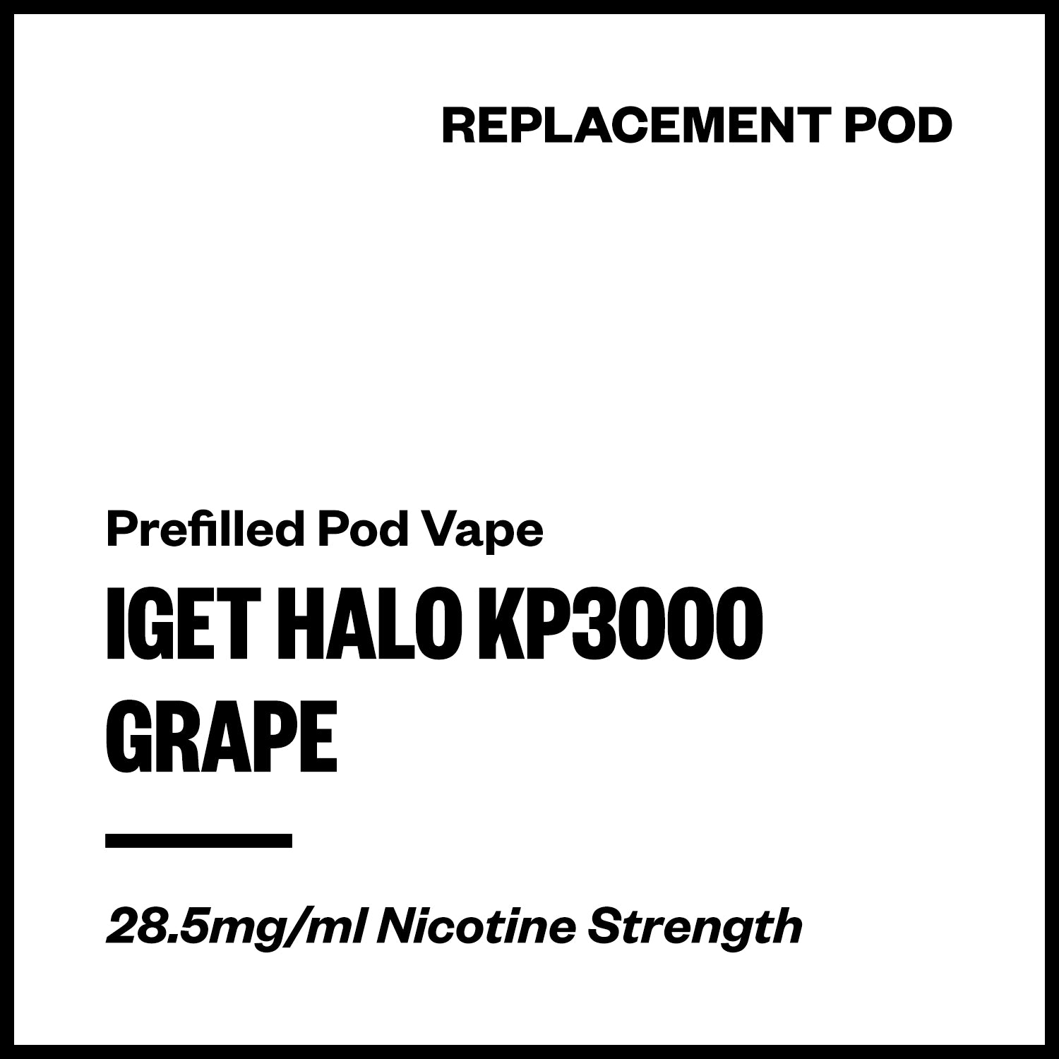 IGET Halo KP3000 - Grape (Replacement Pod) | Vapourium NZ