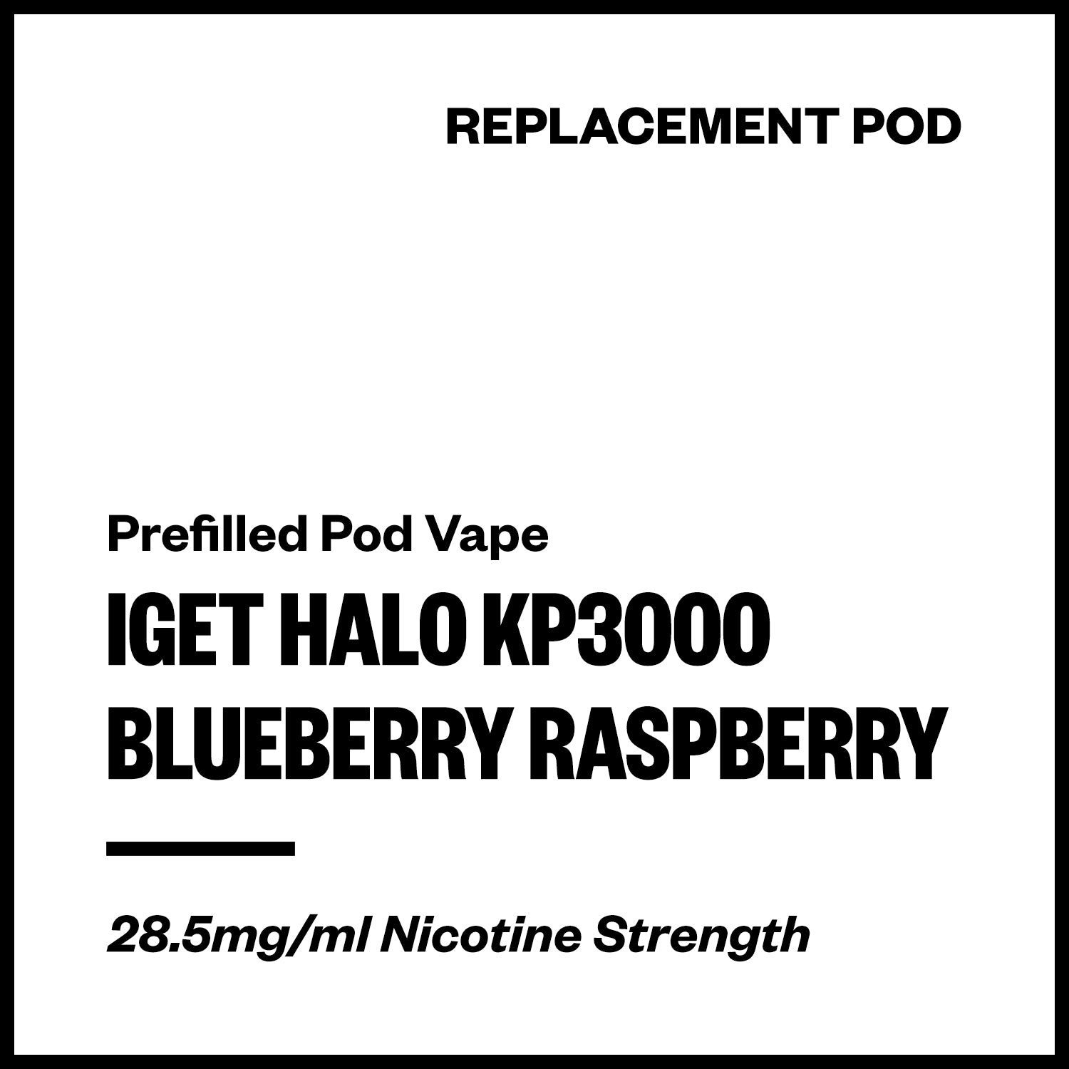 IGET Halo KP3000 - Blueberry Raspberry (Replacement Pod) | Vapourium NZ