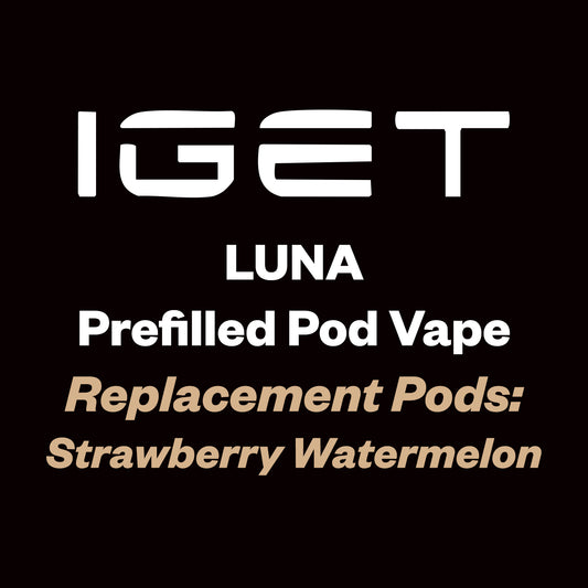 iGet Luna KP13000 Replacement Pod - Strawberry Watermelon - 13,000 Puffs, Premium Flavour Pods - Vapourium – Dunedin, Christchurch, Timaru, New Zealand
